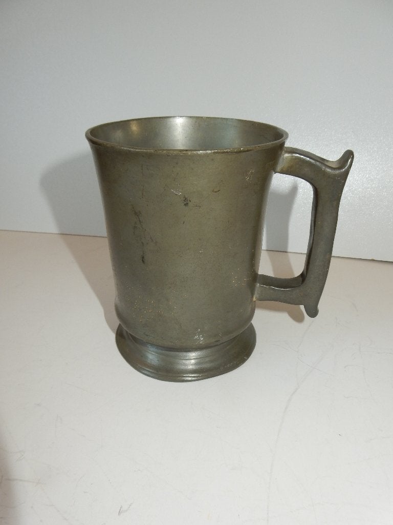 Engelse tinnen bierpul, Ophalen of Verzenden