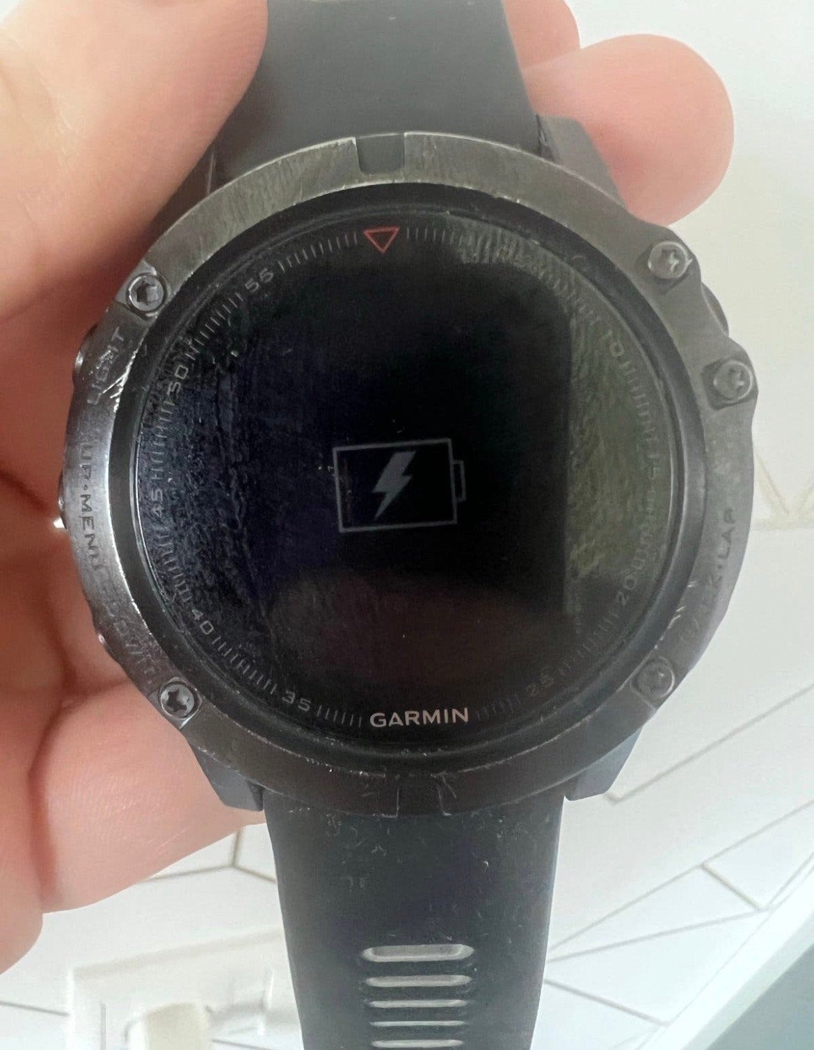 Garmin Fenix 5X Plus Sapphire - Multisport GPS Smartwatch, Zwart, Ophalen of Verzenden, Waterdicht, Android