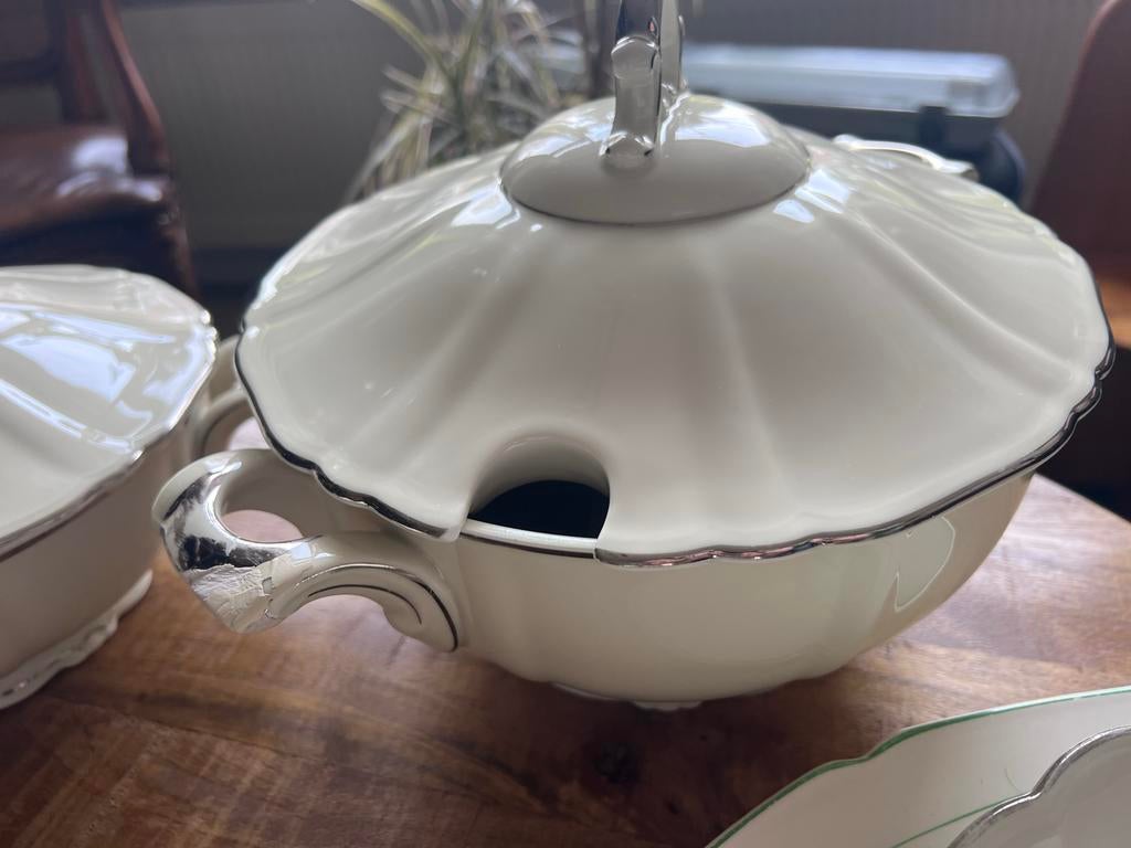 Arzberg Bavaria dekschalen - Vintage Duits servies, Ophalen, Gebruikt, Schaal of Schalen, Overige stijlen