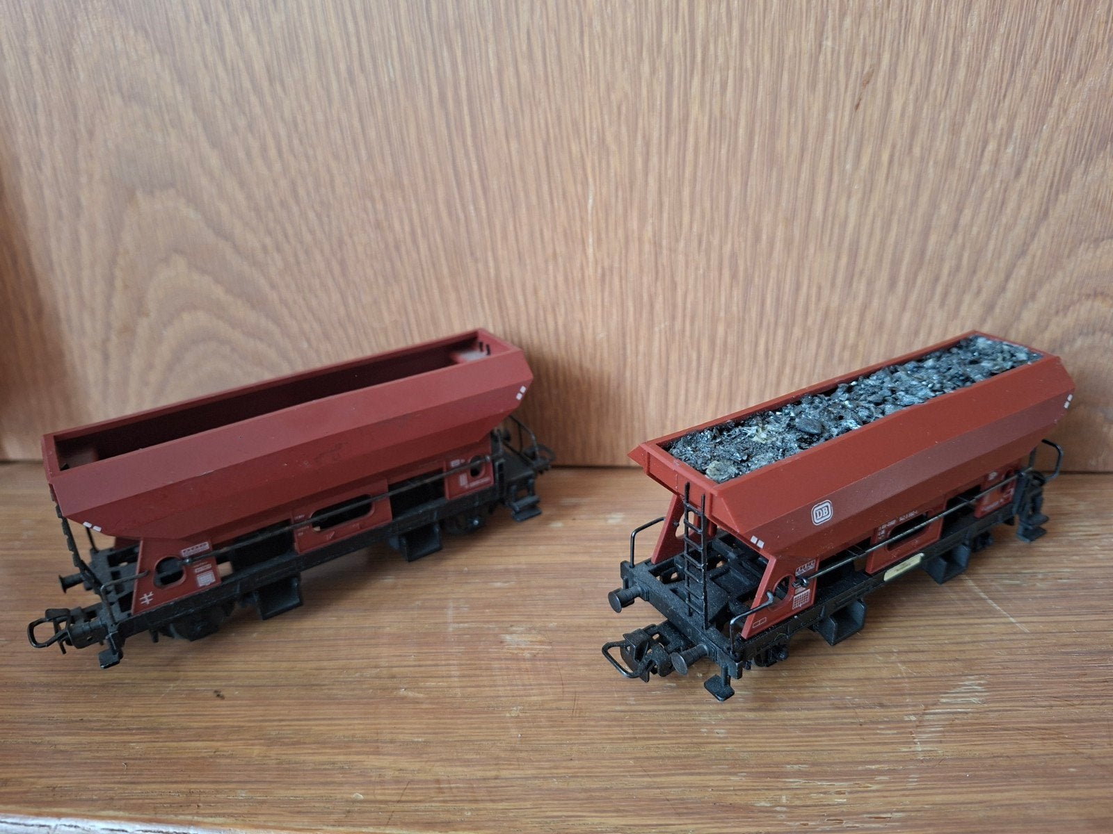 2 x Märklin 4631 zelflosser DB H0 kolen trein goederen-wagon, Hobby en Vrije tijd, Modeltreinen | H0, Wisselstroom, Gebruikt, Wagon