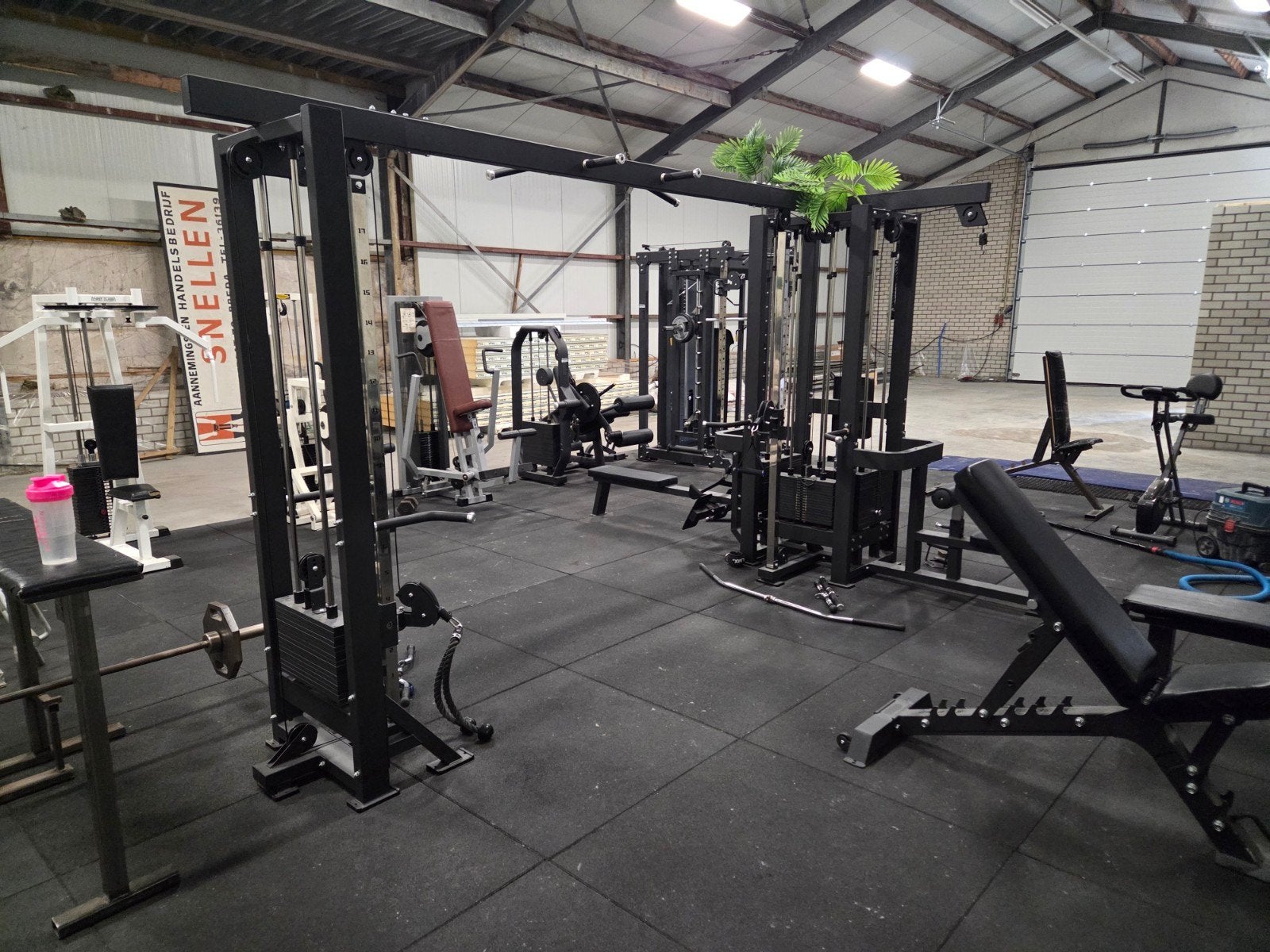 Professioneel 5-stack krachtstation voor complete training, Sport en Fitness, Ophalen of Verzenden, Krachtstation