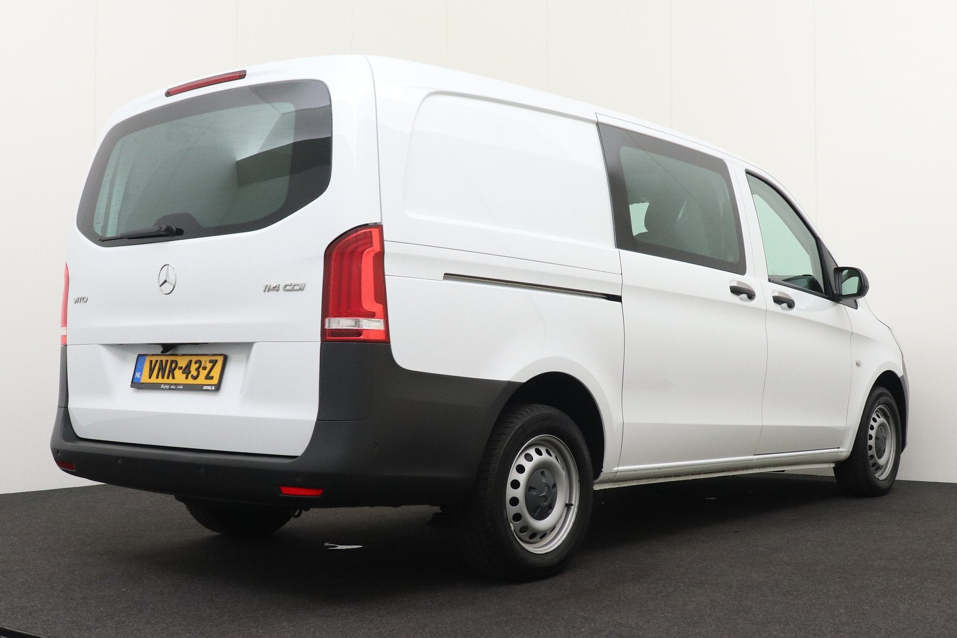 Mercedes-Benz Vito 114 136 PK Aut. CDI Lang Carplay Navi Cli, Auto's, Automaat, Gebruikt, 4 cilinders, Bedrijf