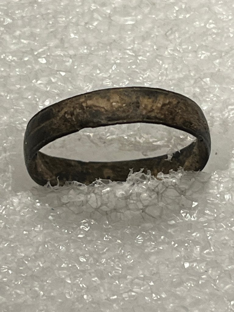 bodemvondst bronzen ring Middeleeuwen, Verzenden, Brons
