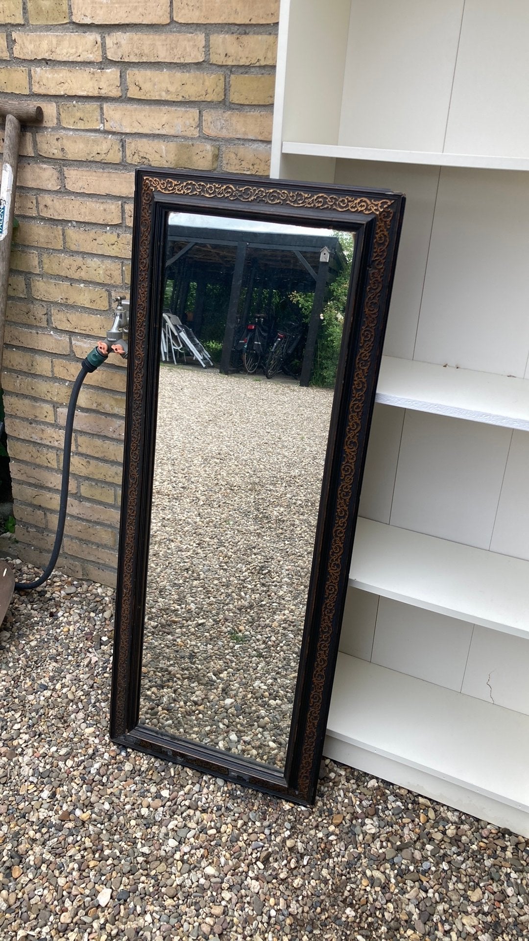 Spiegel, Huis en Inrichting, Woonaccessoires | Spiegels, Ophalen, Minder dan 50 cm, Gebruikt, Minder dan 100 cm
