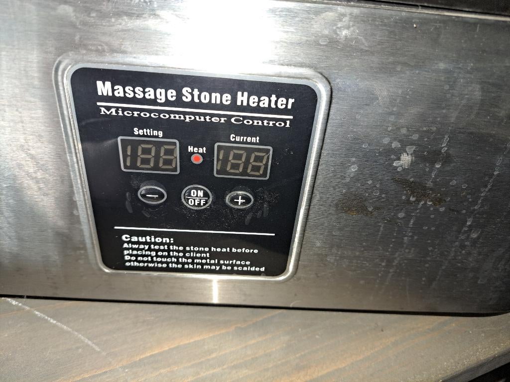 Hotstone heather met stenen te koop, Ophalen, Zo goed als nieuw, Hotstone