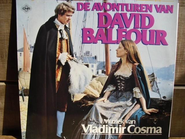 Vladimir Cosma "De Avonturen van David Balfour" LP, Inclusief binnenhoes, Ophalen of Verzenden, Gebruikt, 12 inch
