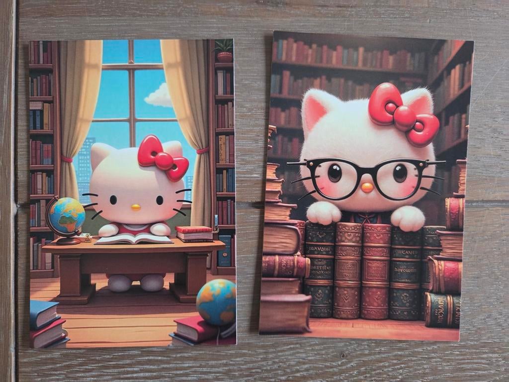 HELLO KITTY STUDEREN 5, Ophalen