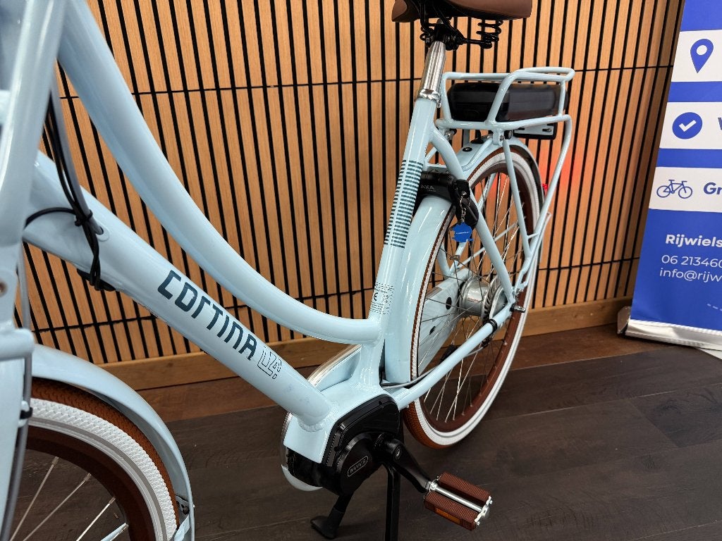 Cortina E-U4 Bafang M300 Dames 57cm RB8 elektrische fiets, Fietsen en Brommers, Elektrische fietsen, Verzenden, Zo goed als nieuw