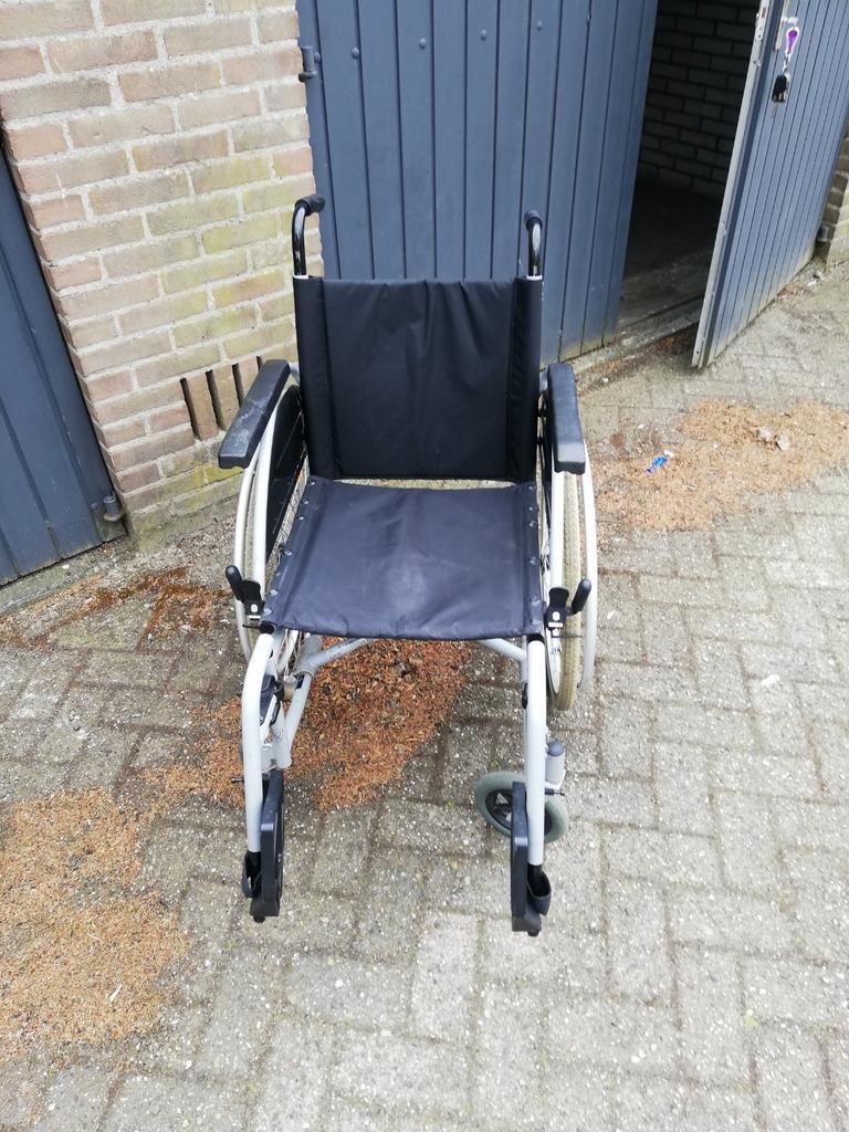 Rolstoel opvouwbaar, Ophalen, Duwrolstoel