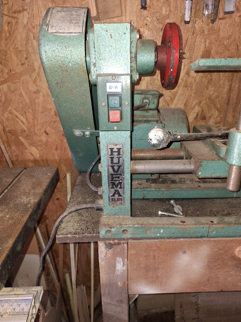 Huvema draaibank te Koop, Ophalen, Gebruikt