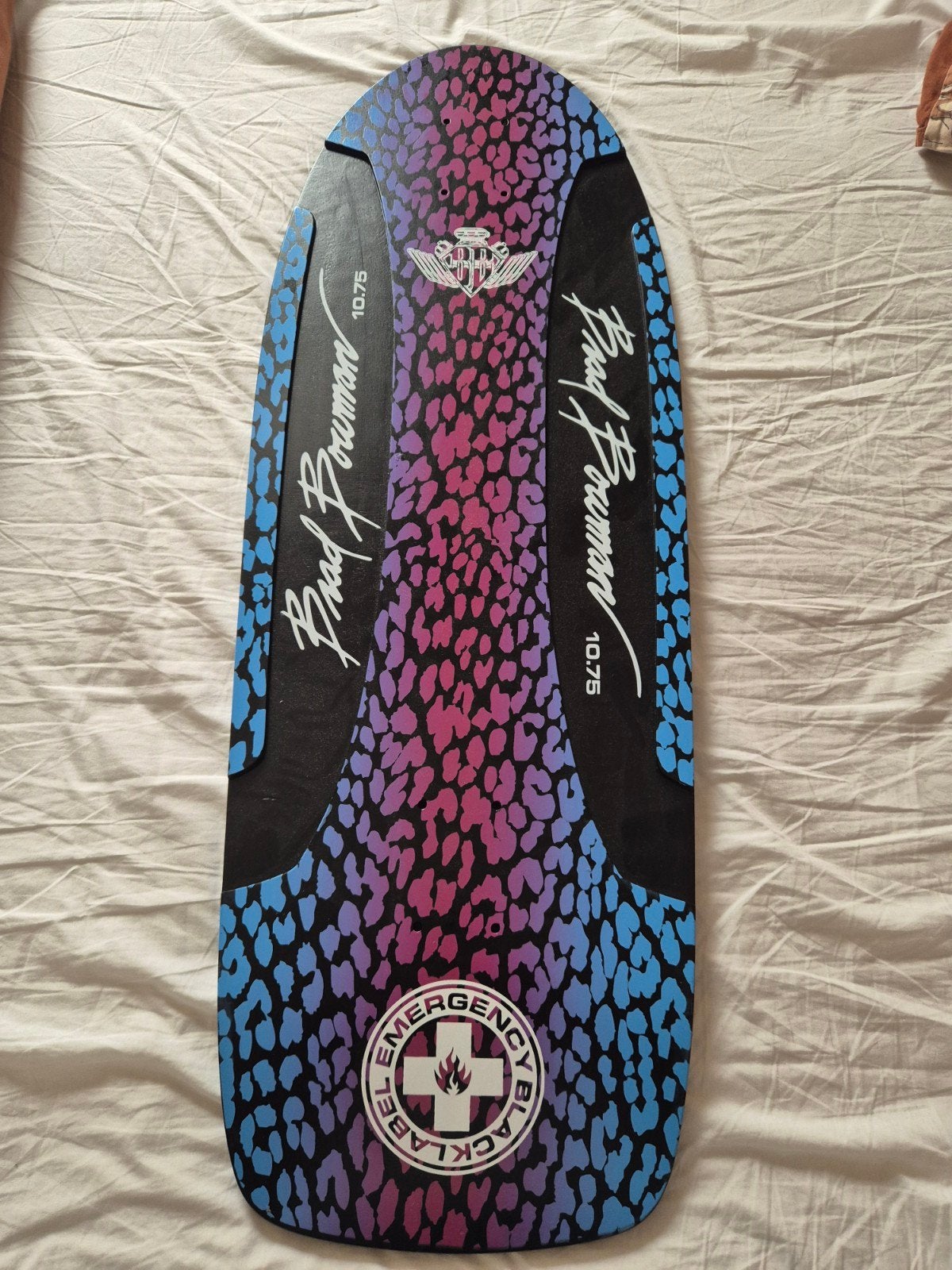 Limited edition: Black Beauty Brad Bowman Skateboard deck, Ophalen, Nieuw, Skateboard