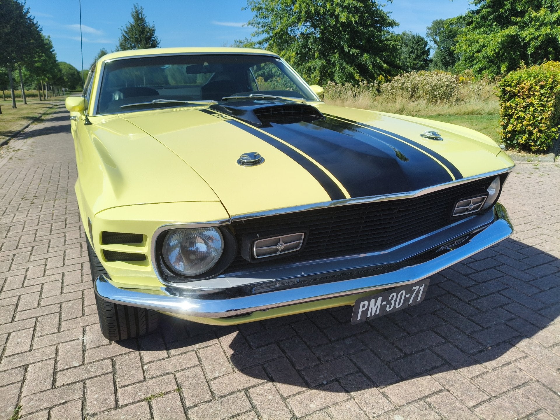 Ford Mustang MACH 1 TREMEC 5 SPEED CLEVELAND (bj 1970), Ford, 5700 cc, Lichtmetalen velgen, Automaat