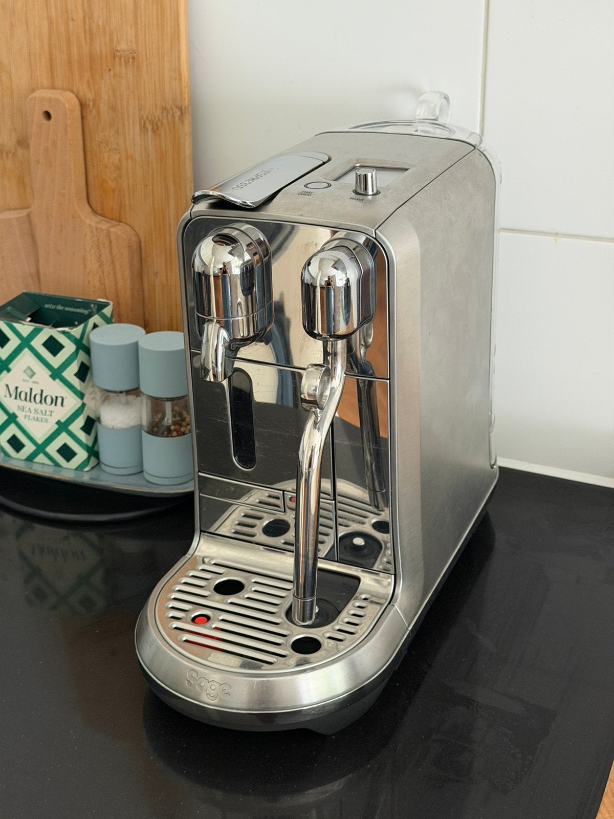 Sage Creatista Plus (zo goed als nieuw), Koffiepads en cups, Espresso apparaat, Zo goed als nieuw, 1 kopje