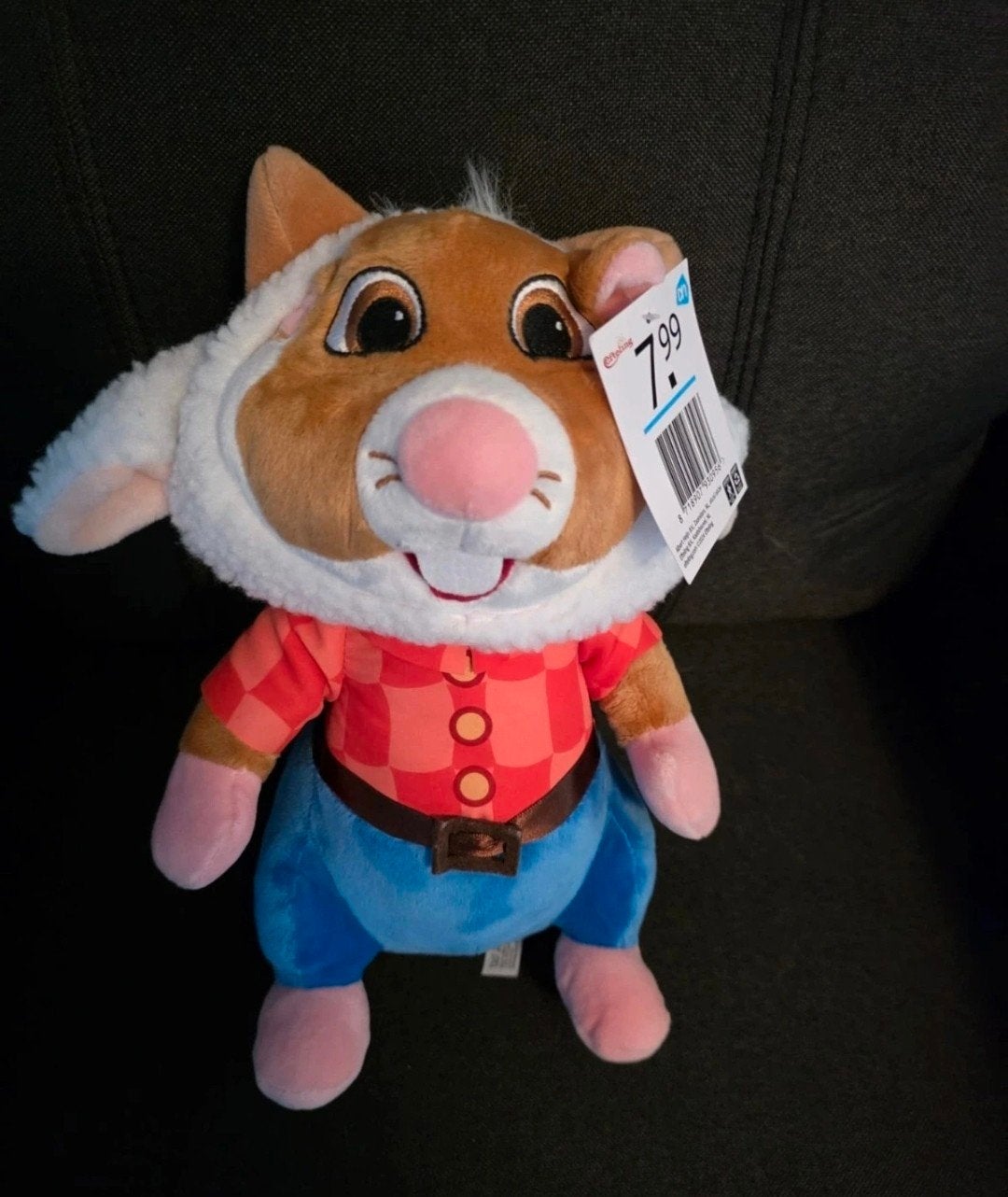Nieuwe knuffel konijn met kleding, Overige merken, Overige karakters, Ophalen of Verzenden, Middelgroot (20 tot 80 cm)