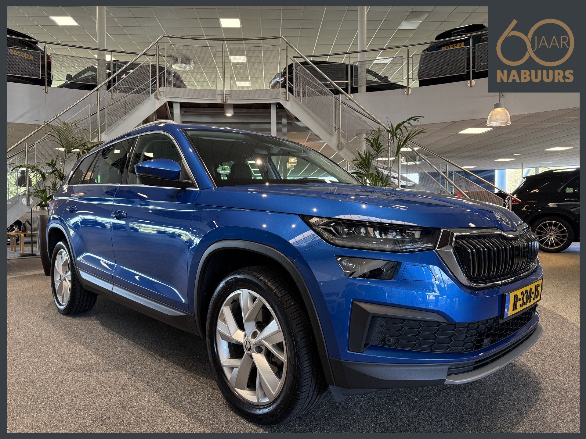 Skoda Kodiaq 1.5 TSI Business Edition DSG, Trekhaak, Camera,, 12 maanden, 4 cilinders, Blauw, 14 km/l