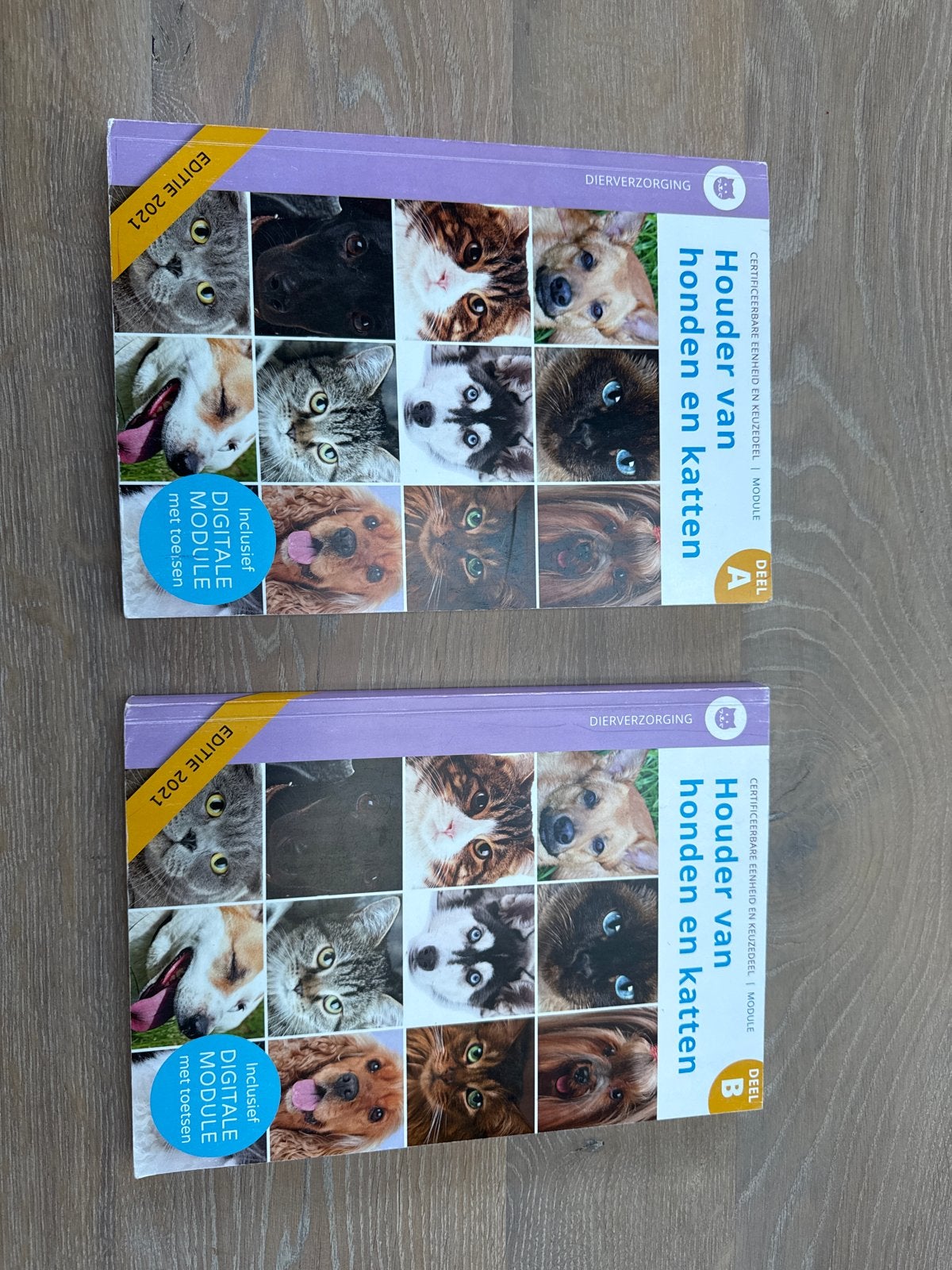 Houder van honden en katten- DEEL A & B (EDITIE 2021), Verzenden, Gelezen, MBO