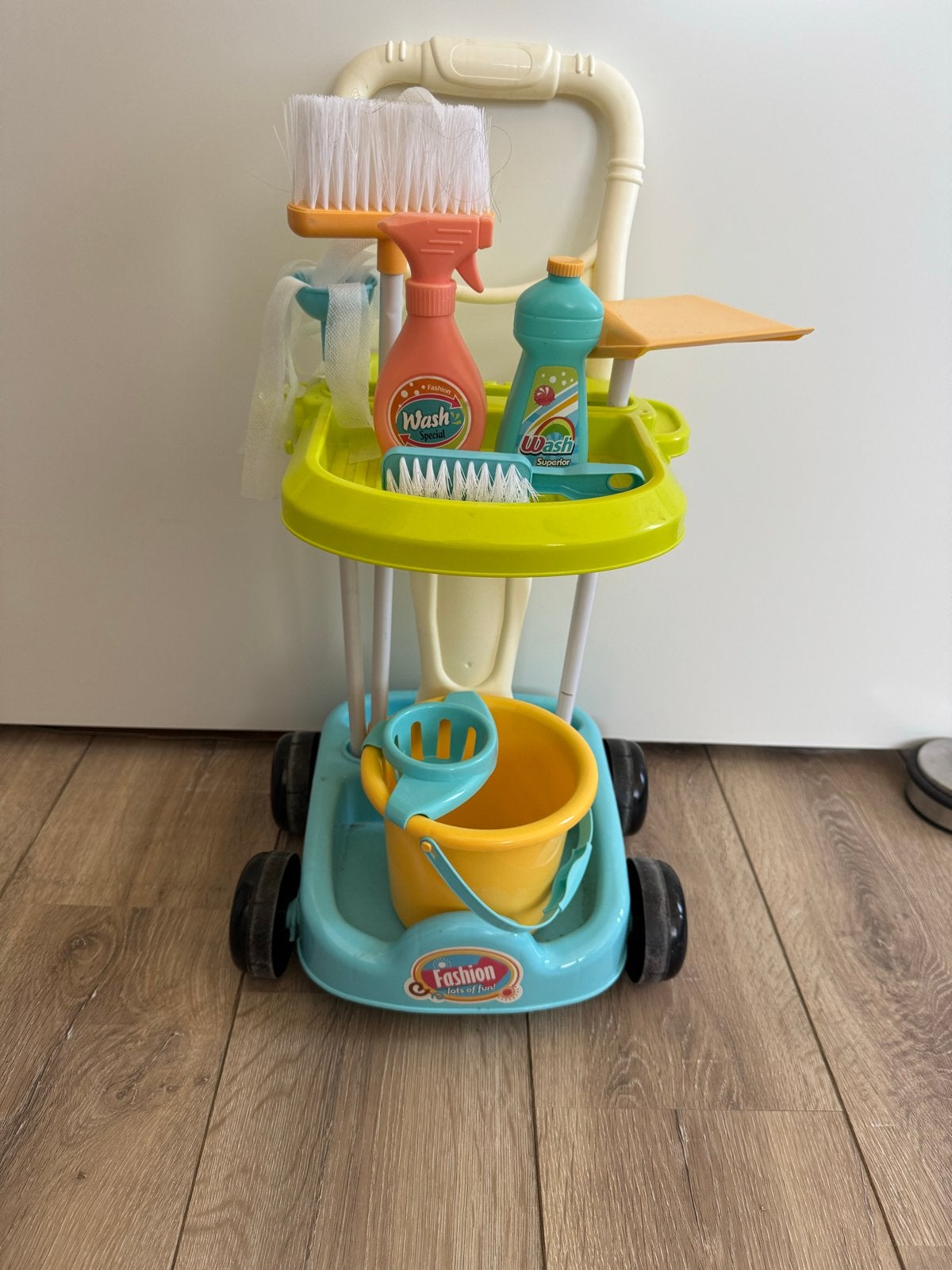 Schoonmaakkarretje voor kinderen, Ophalen of Verzenden, Gebruikt, Jongen of Meisje