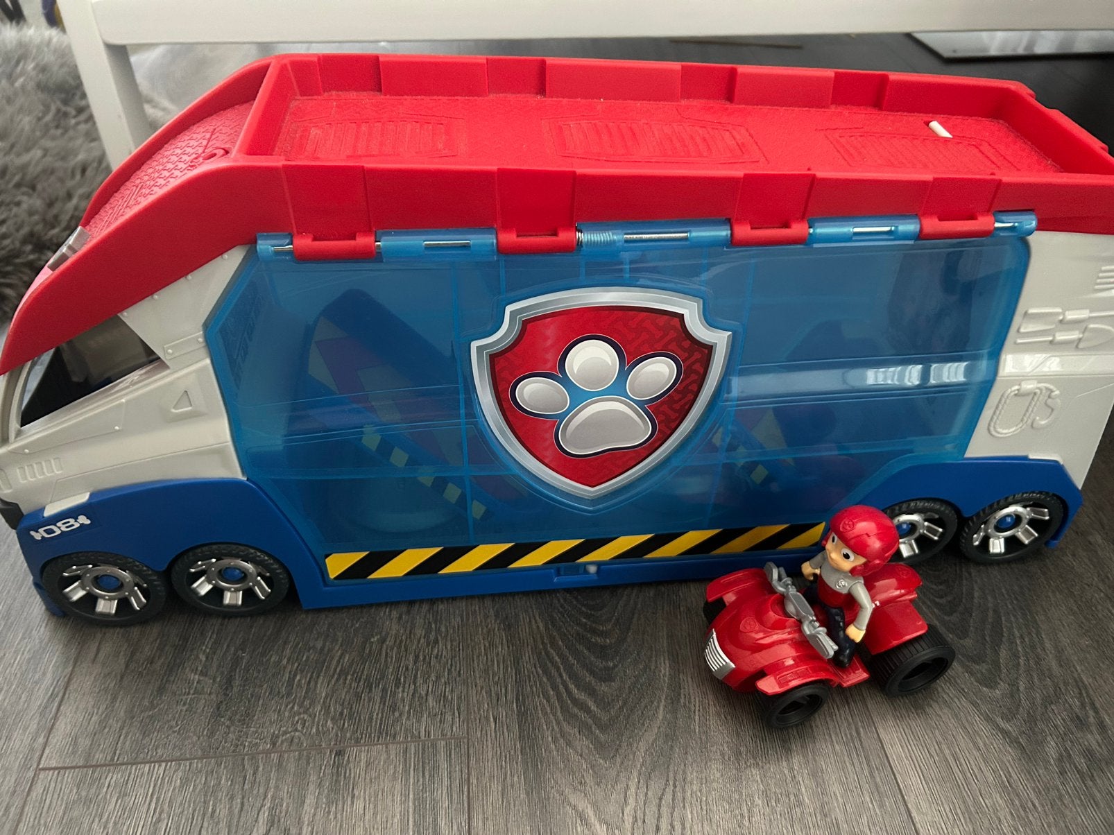 Paw Petrol bus, Kinderen en Baby's, Speelgoed | Speelgoedvoertuigen, Ophalen, Gebruikt