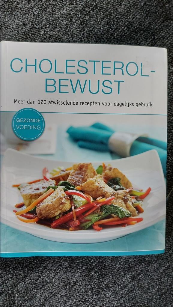 Cholesterol-Bewust Kookboek: Gezonde Recepten, Boeken, Kookboeken, Ophalen of Verzenden, Zo goed als nieuw, Hoofdgerechten, Gezond koken