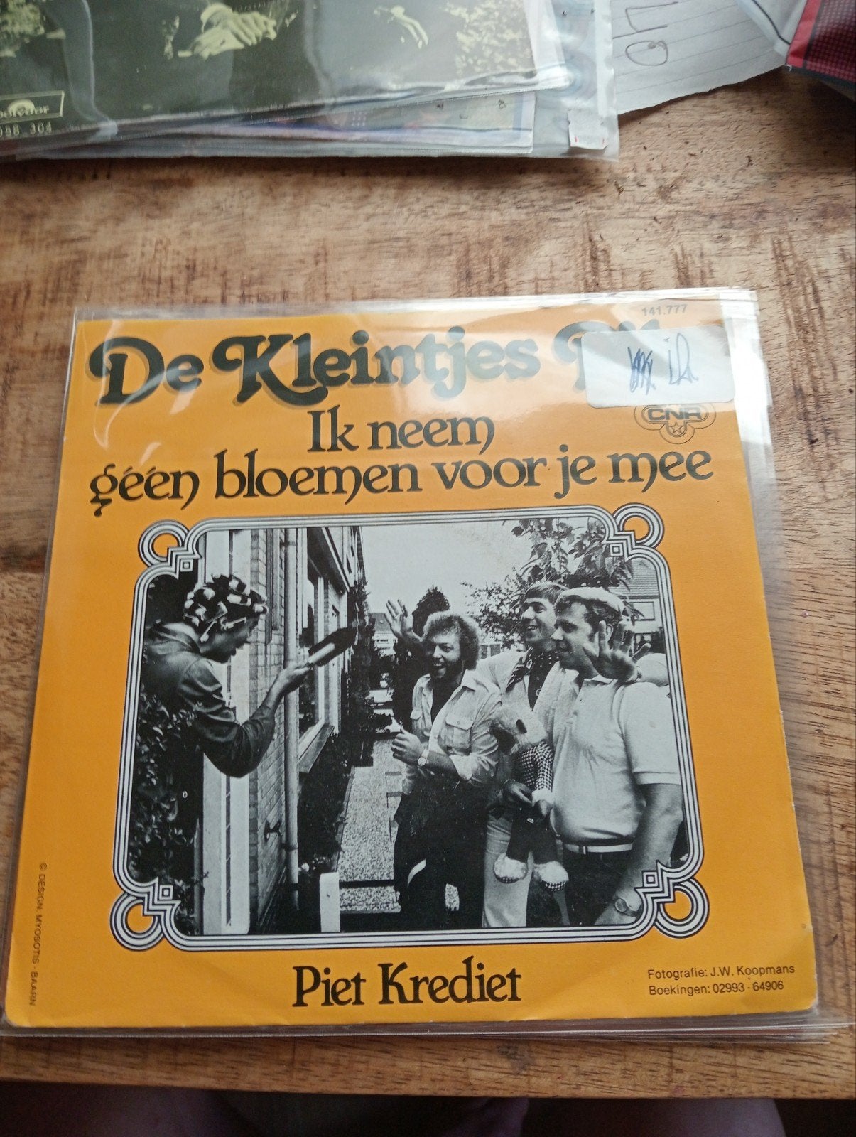 De kleintjes pils - ik neem geen bloemen voor je mee, Ophalen of Verzenden, Zo goed als nieuw, Overige formaten, Levenslied of Smartlap