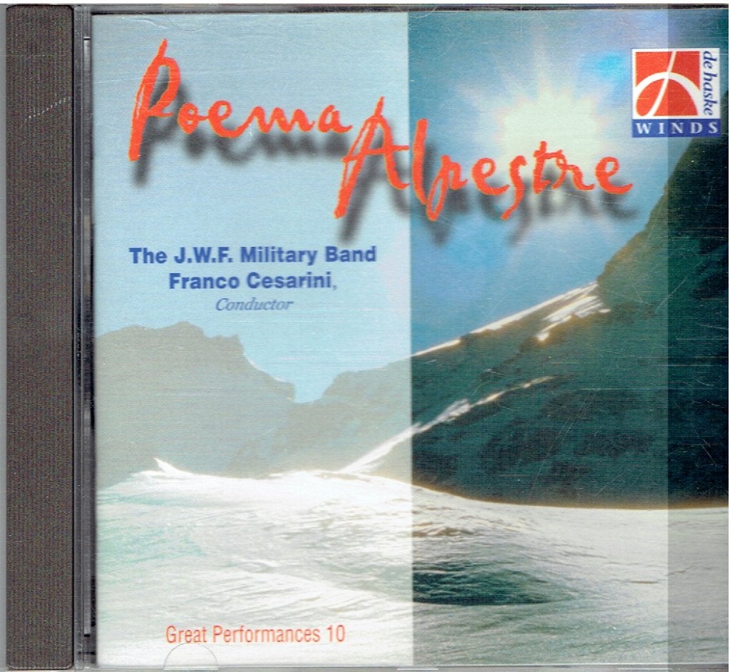 Hafabra - Poema Alpestre - The J.W.F. Military Band, Inclusief boekje, Ophalen of Verzenden, Zo goed als nieuw, Blaasorkest/fanfare