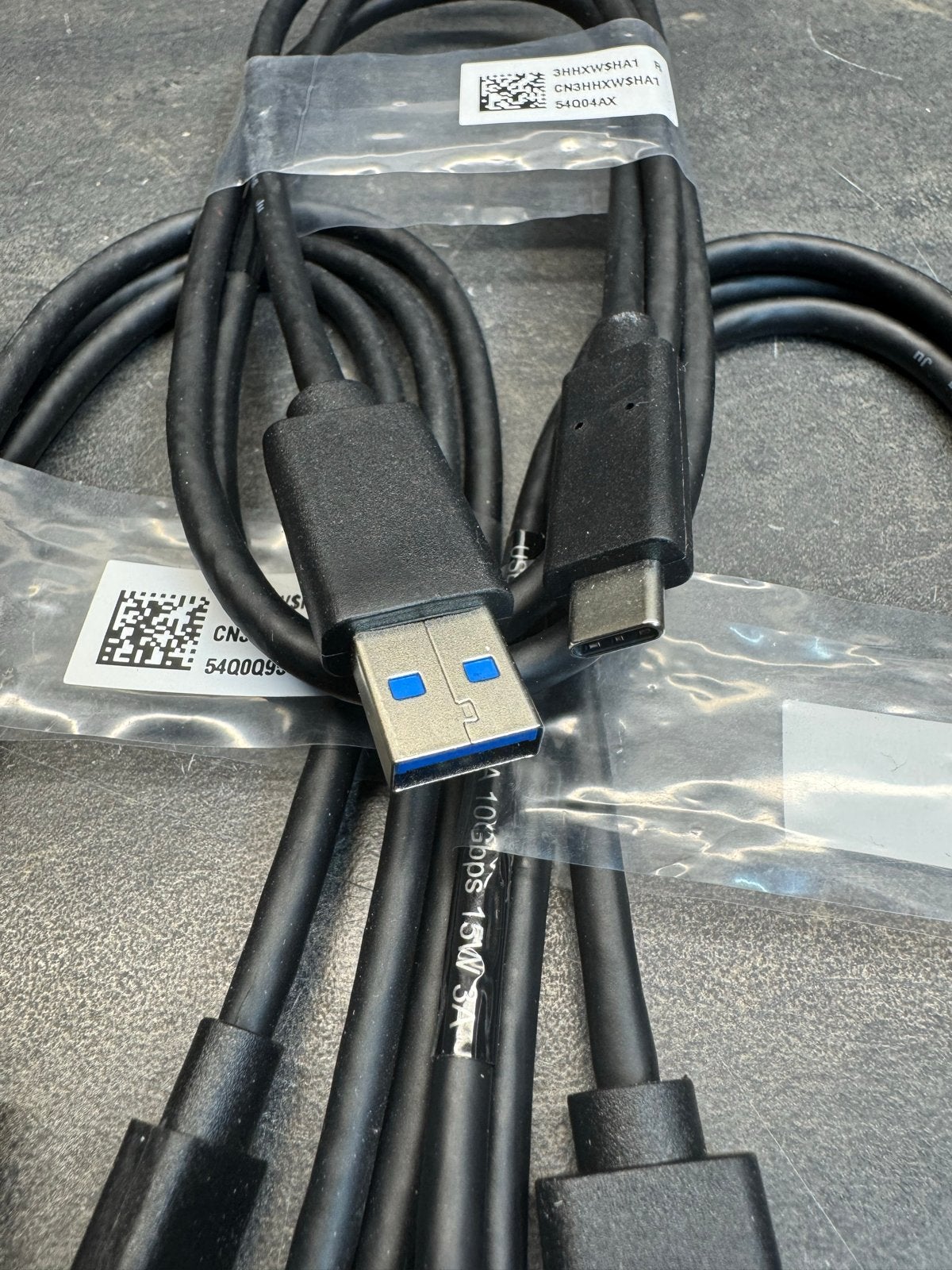 5x USB A naar USB C kabels - 1 meter - Nieuw, Ophalen of Verzenden, Nieuw