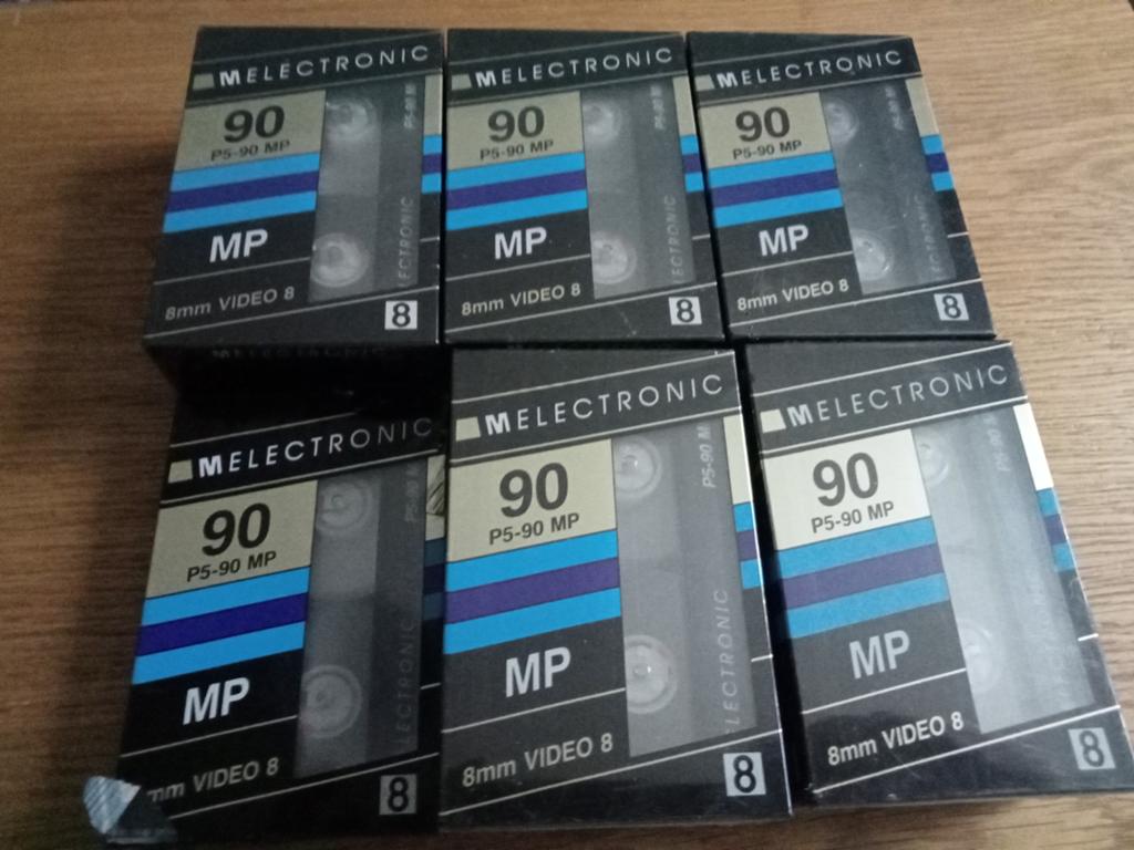 Melectronic 8MM video cassettes, Ophalen of Verzenden, 8mm