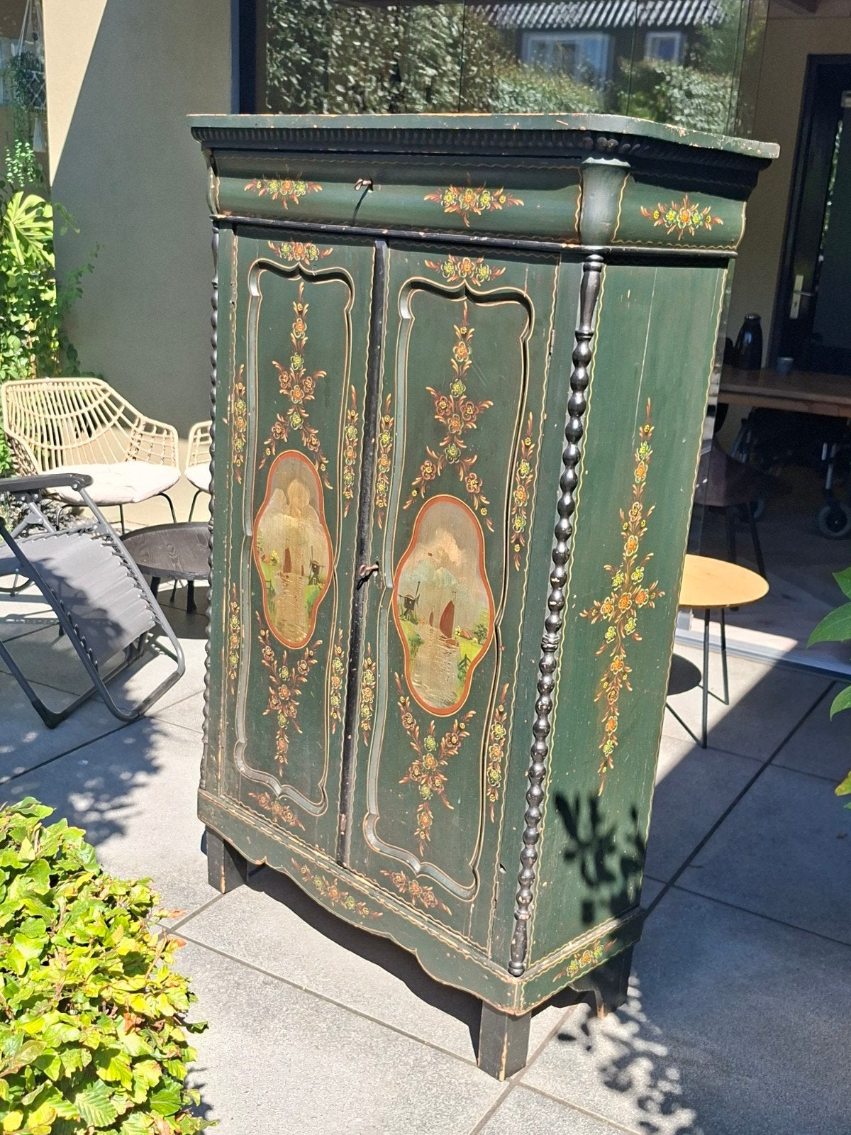 Werkelijk schitterende Biedermeier 162 x 100 x 40 cm0, Ophalen