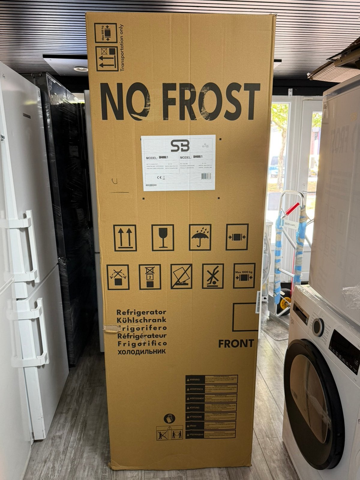 Vriezer Vrieskast Kastmodel 280L NoFrost Nieuw In De Doos, Vrieskast, Nieuw, Energieklasse A of zuiniger, Vrijstaand