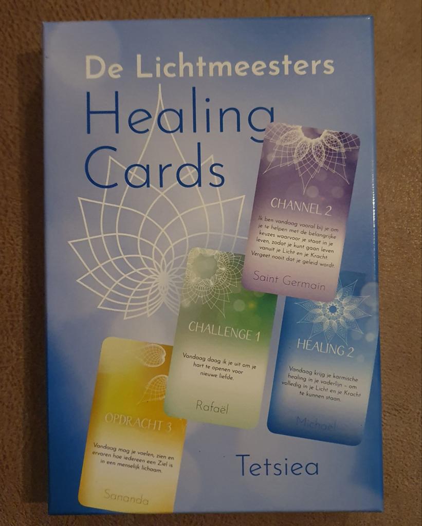 Tetsiea - De Lichtmeesters Healing Cards, Ophalen of Verzenden, Zo goed als nieuw, Tarot of Kaarten leggen, Overige typen