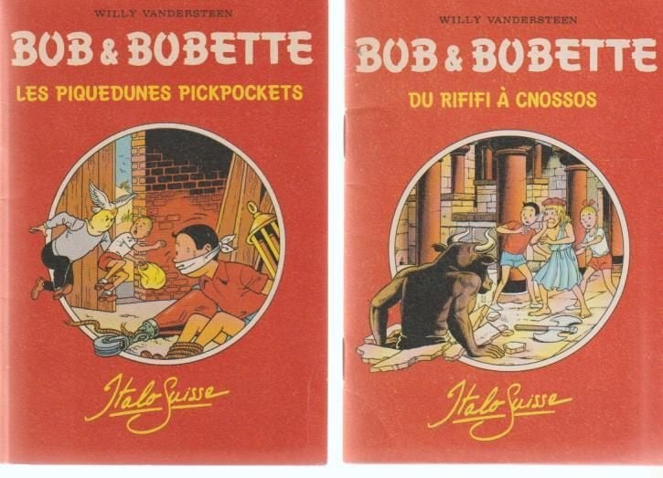 Bob et Bobette # 2 boekjes., Meerdere stripboeken, Ophalen of Verzenden, Gelezen
