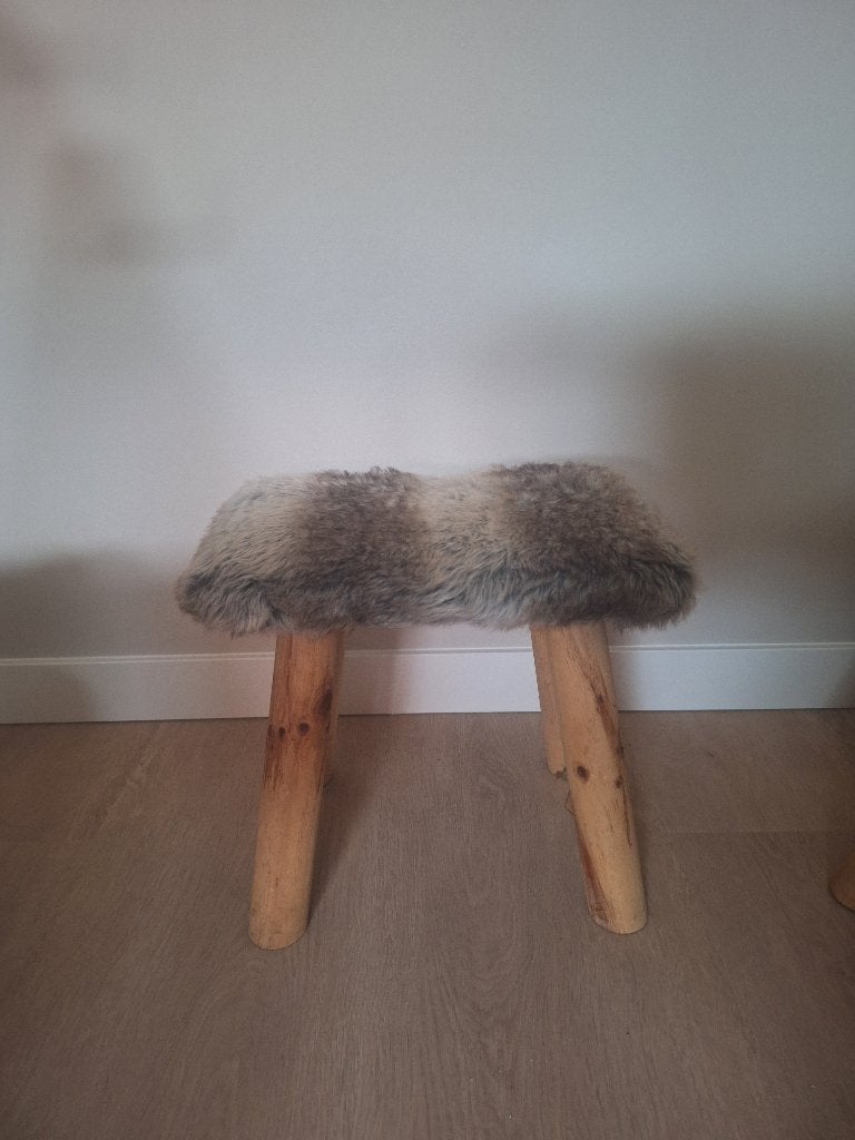 Krukje met stof, Ophalen, Zo goed als nieuw, Hout