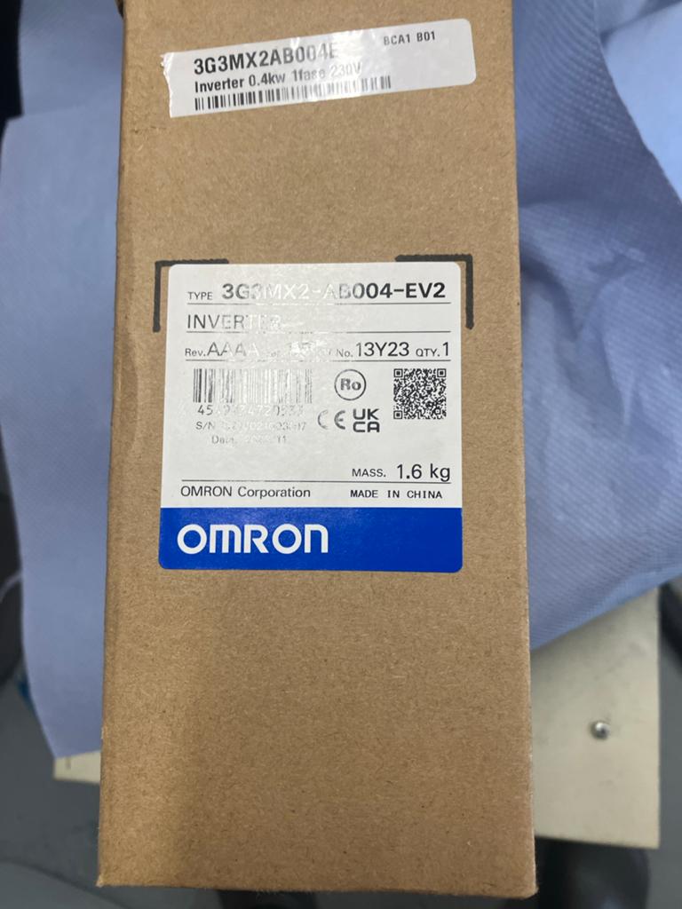 Omron 3G3MX2AB004E Inverter 0.4kW 1fase 230V, Ophalen of Verzenden