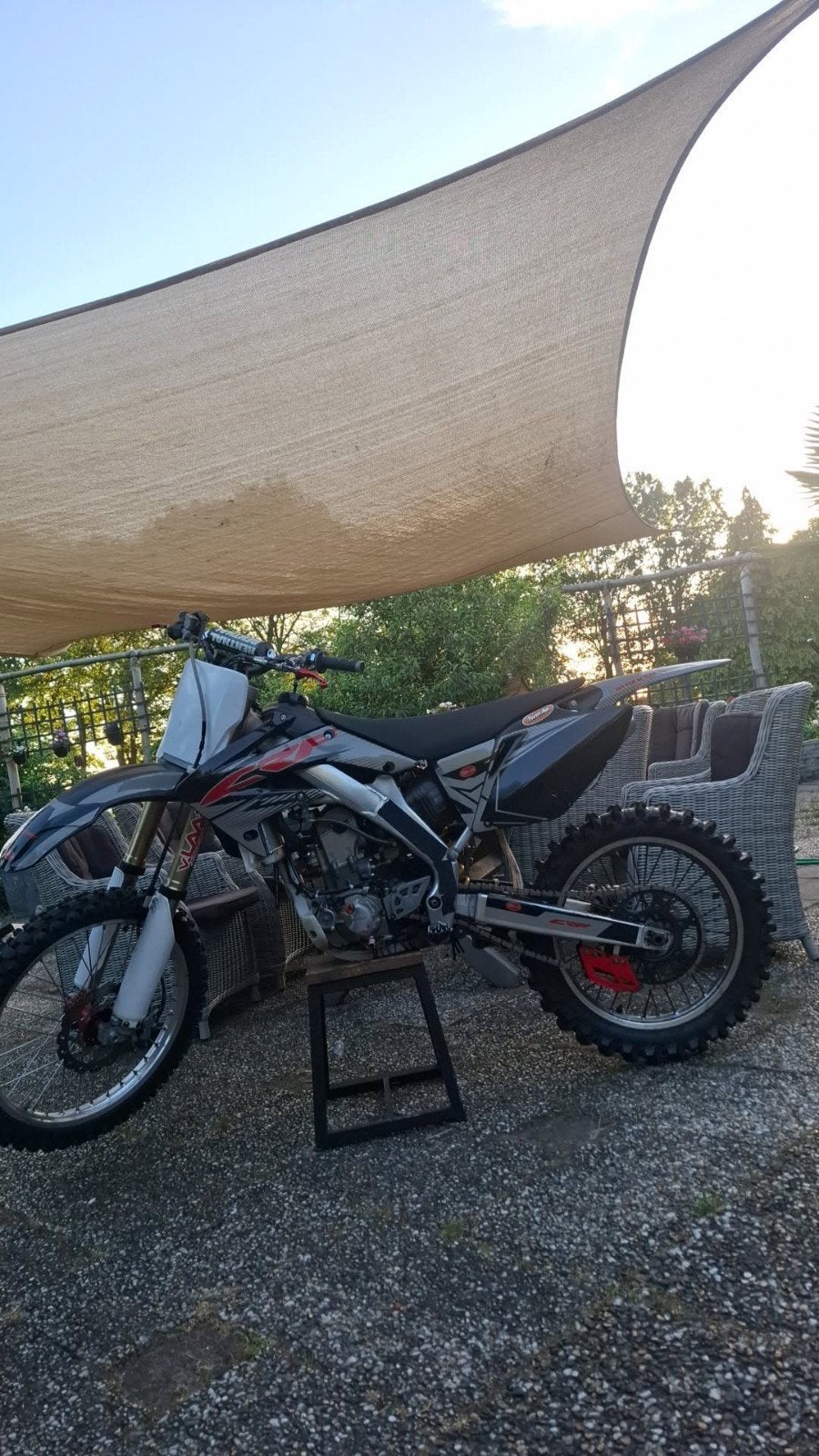 Honda crf250 2007, Ophalen