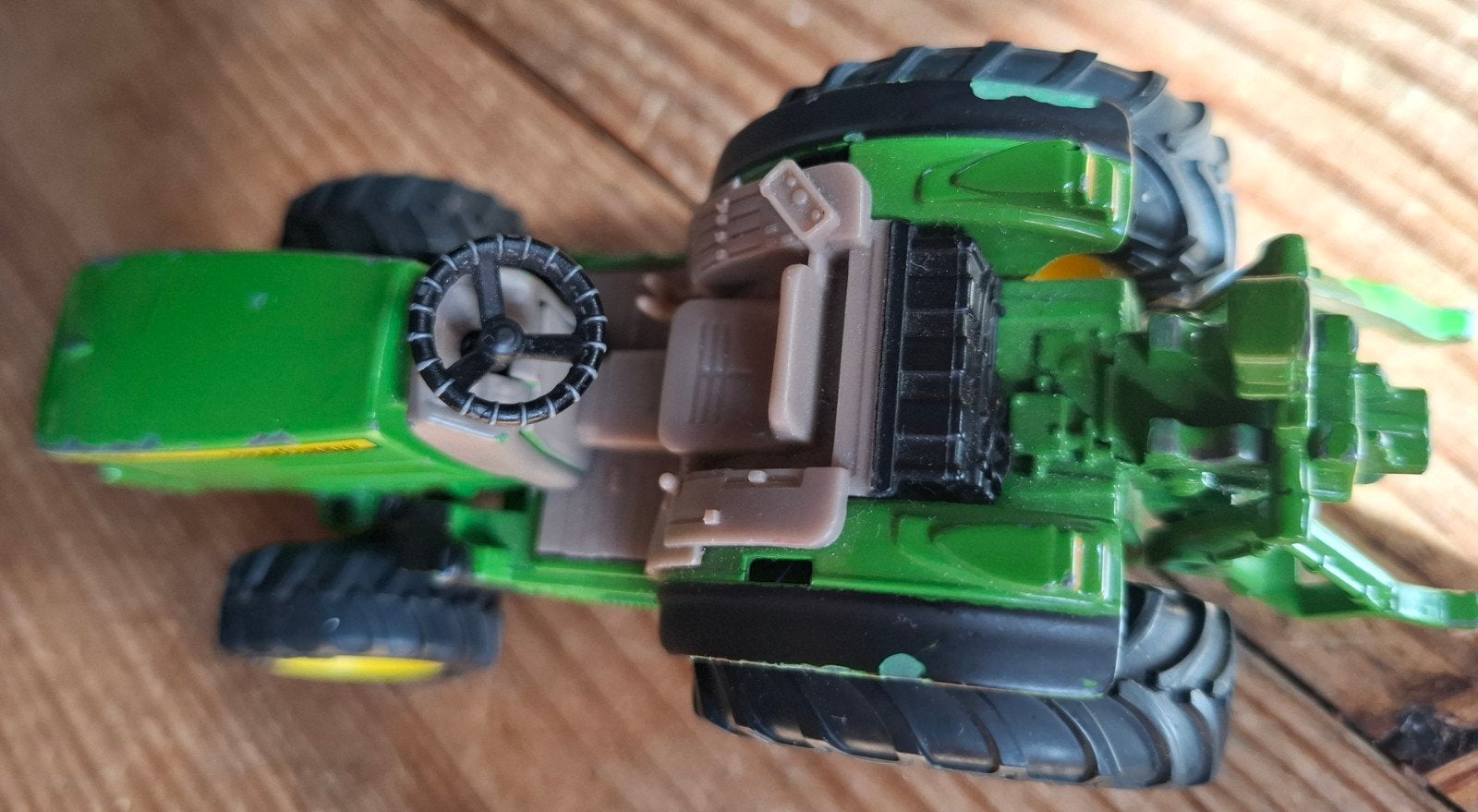 Siku John Deere 5615F - Gebruikt met gebruikerssporen, Ophalen of Verzenden, Gebruikt