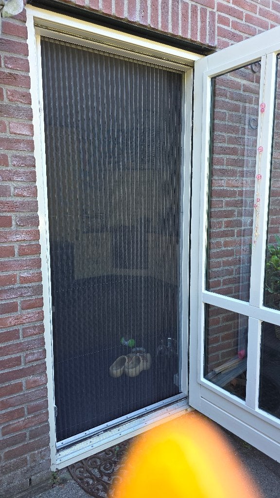 Hordeur plice hor enkel s900 voor deur naar buiten, Doe-het-zelf en Verbouw, Deuren en Horren, Ophalen, 80 tot 100 cm, 215 cm of meer