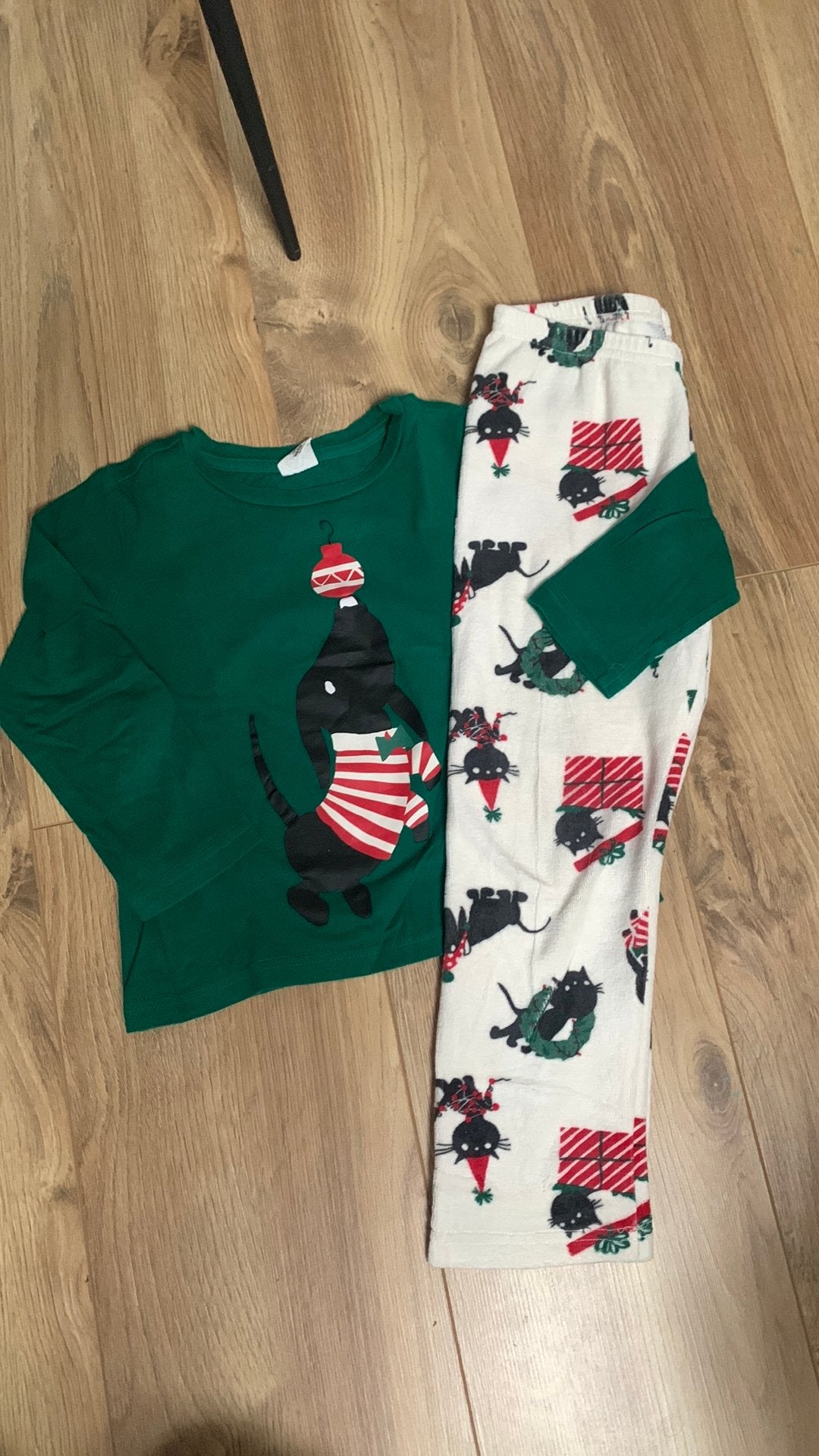Hema takkie pyama kerst 98/104, Ophalen of Verzenden, Zo goed als nieuw, Jongen of Meisje, Nacht- of Onderkleding