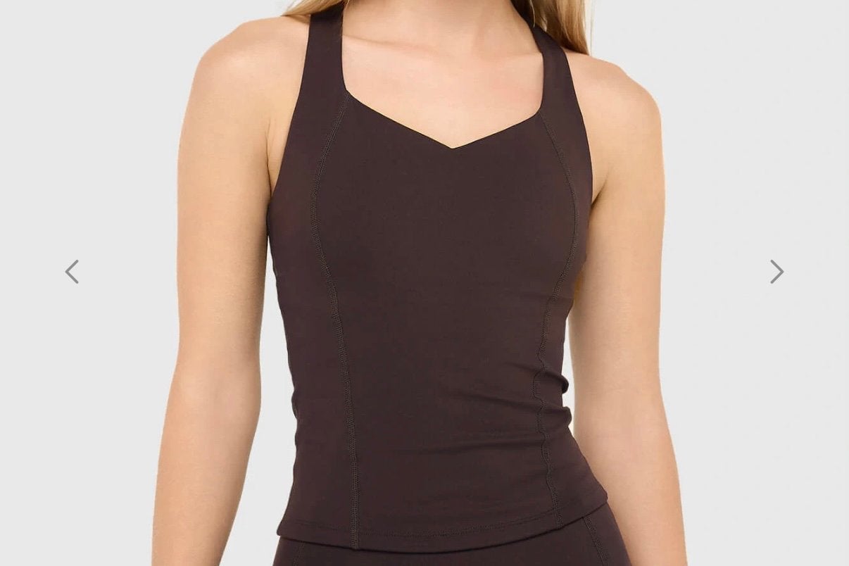 Janice Active Sporttop Ryle Dark Brown Maat M, Kleding | Dames, Maat 38/40 (M), Bruin, Nieuw, Ophalen of Verzenden