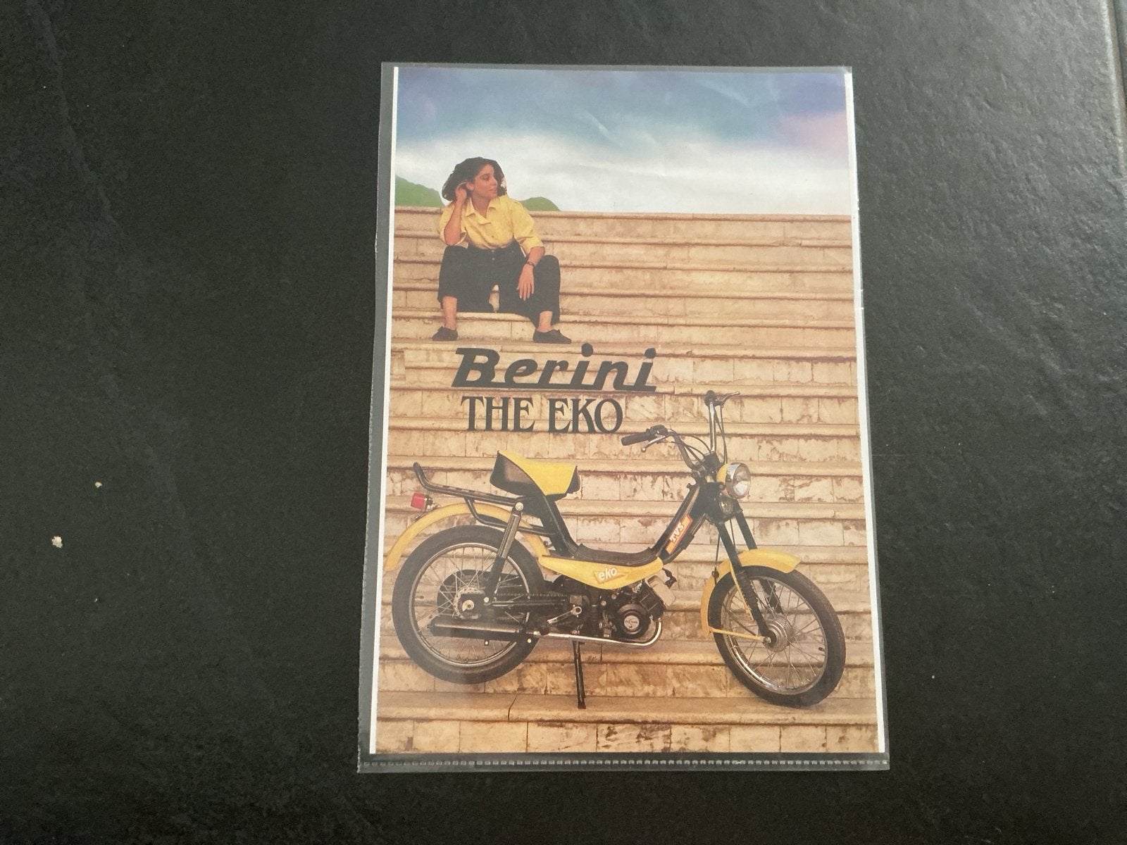 Berini The Eko Bromfiets Folder - Zeldzaam, Ophalen of Verzenden, Zo goed als nieuw, Overige merken