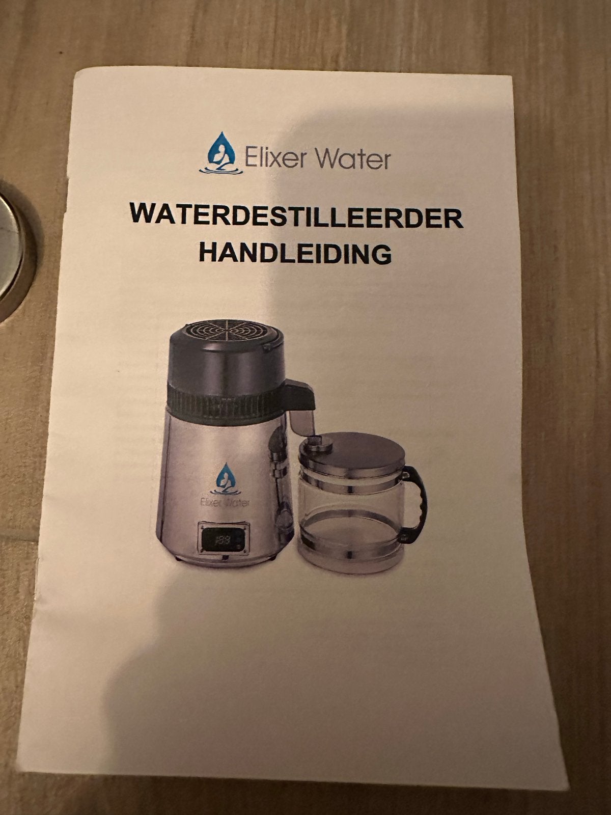 Elixer Water Waterdestilleerder - Zo goed als nieuw, Ophalen, Zo goed als nieuw