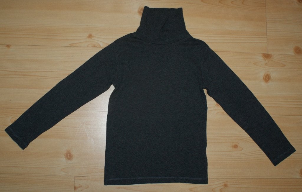 H&m do-grijze coltrui maat 122/128. Van 100% katoen., Gebruikt, Trui of Vest, H&M, Ophalen of Verzenden