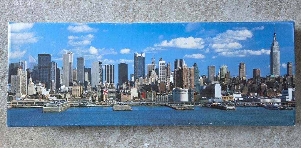 Super puzzle 7500 stukjes 260x95 cm, Ophalen of Verzenden, Meer dan 1500 stukjes, Gebruikt