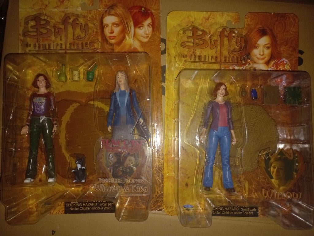 Willow & tara actiefiguren DST Buffy the vampire slayer, Kinderen en Baby's, Ophalen of Verzenden
