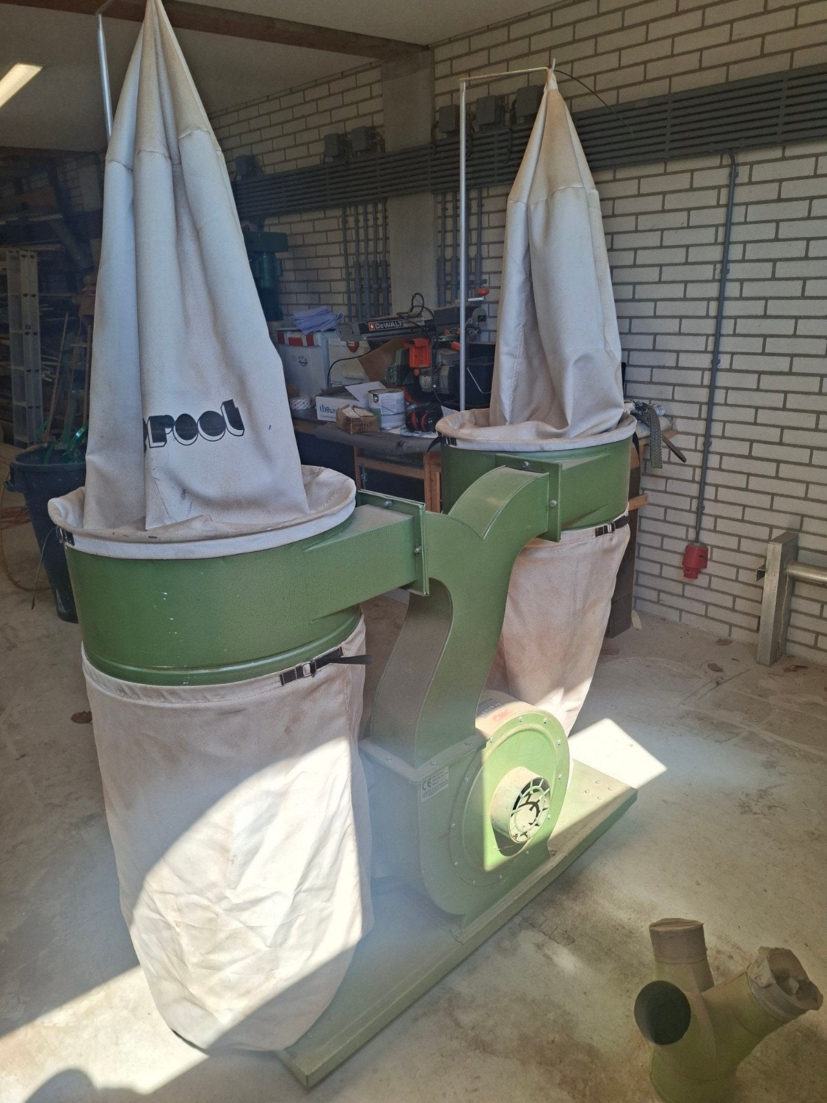 Stofafzuiger De Groot Rosmalen 3PK 400V, Ophalen