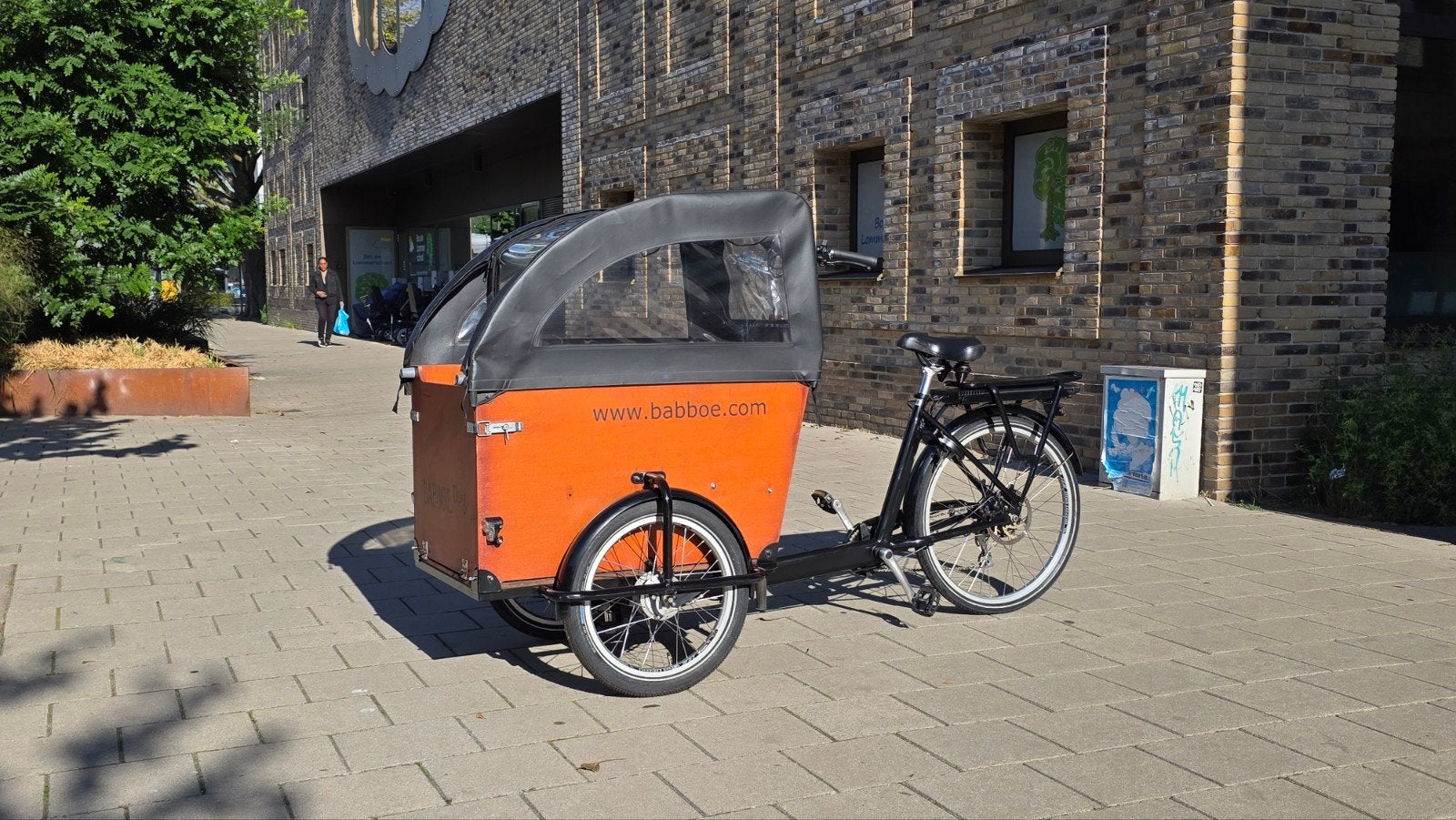 Elektrische Babboe Dog Bakfiets met Regentent - Topstaat!, Overige merken, Goederen, Huif, Ophalen of Verzenden