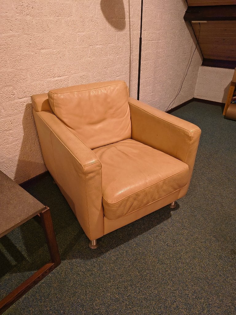 gratis fauteuils en hocker, Ophalen, Gebruikt, 50 tot 75 cm, Leer