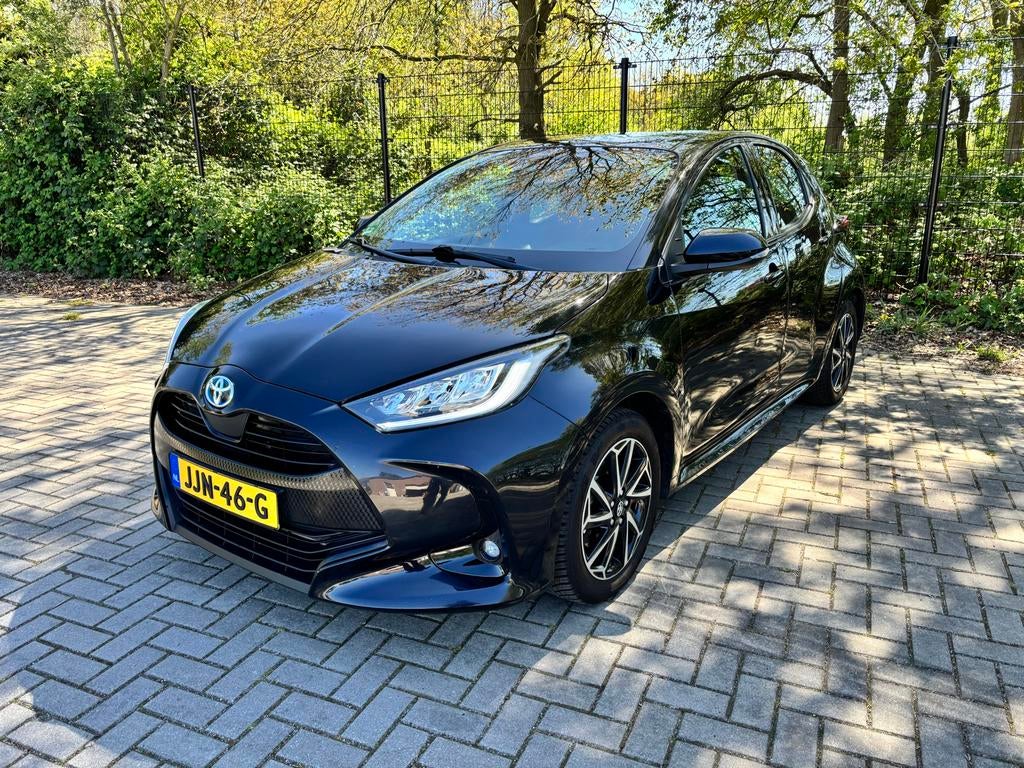 Toyota Yaris 1.5 Hybrid 116pk 2022 camera apple carplay, Auto's, Toyota, 450 kg, Zwart, 450 kg, 1490 cc
