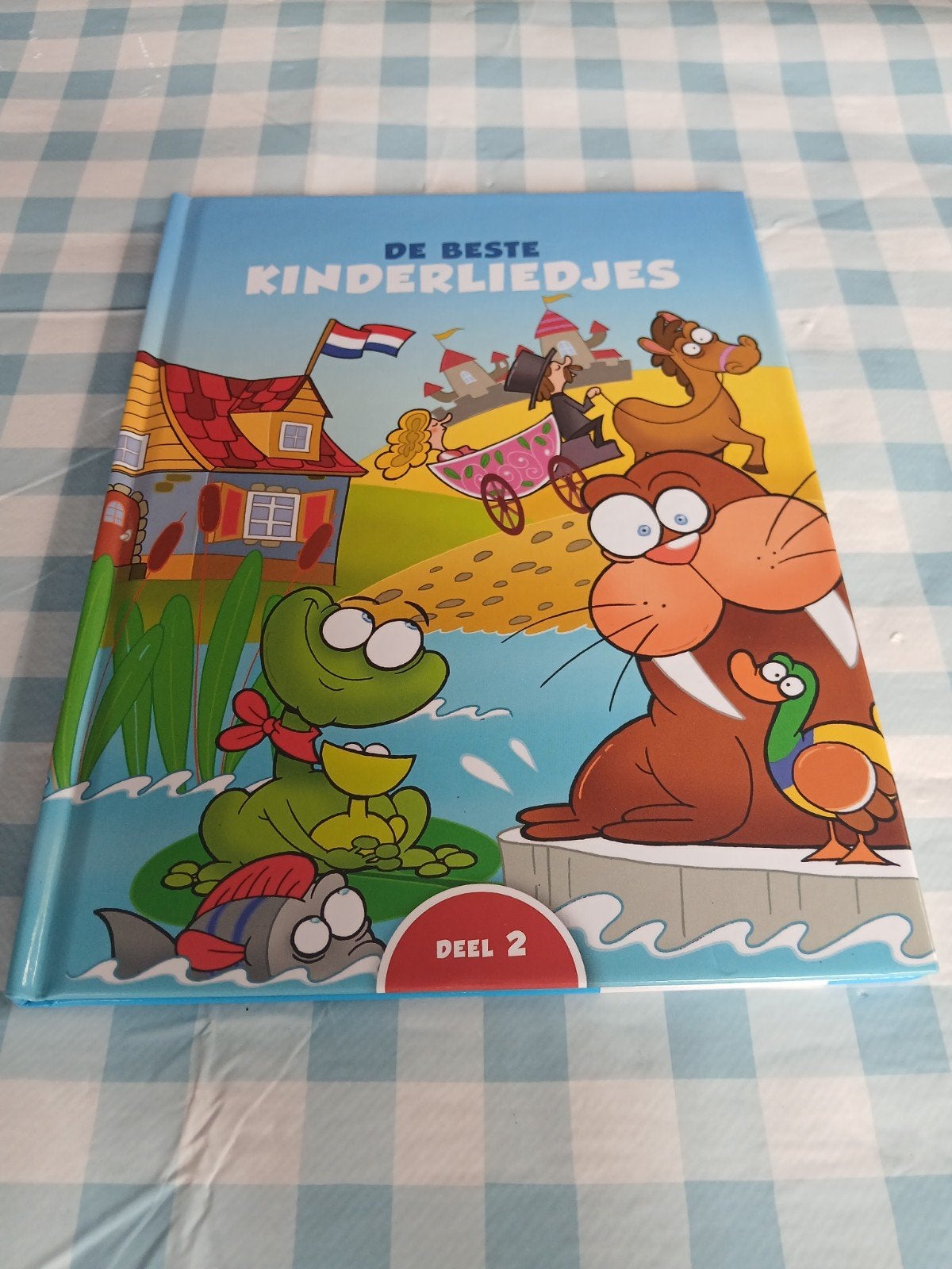 De Beste Kinderliedjes Deel 2 - Liedjesboek, Ophalen of Verzenden, Zo goed als nieuw, 2 tot 3 jaar
