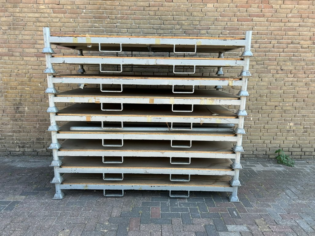 Stapelrek/stapelrack/stapelrekken 2070x1070MM 9ST, Ophalen, Gebruikt