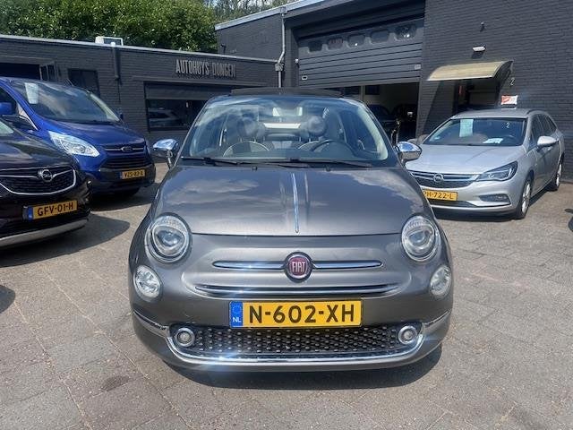 Fiat 500 C 1.2 Lounge! Navi! Led! 51dkm!, Auto's, Voorwielaandrijving, Dealer onderhouden, Gebruikt, 4 cilinders